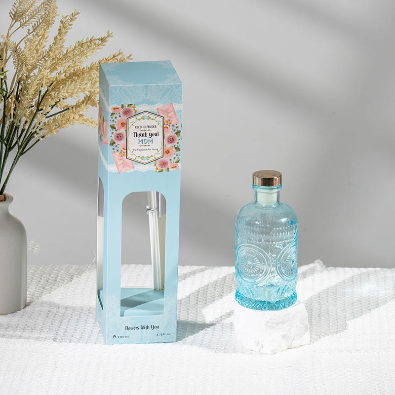 Penyebar buluh botol kaca bergaya hari ibu -produsen wewangian rumah