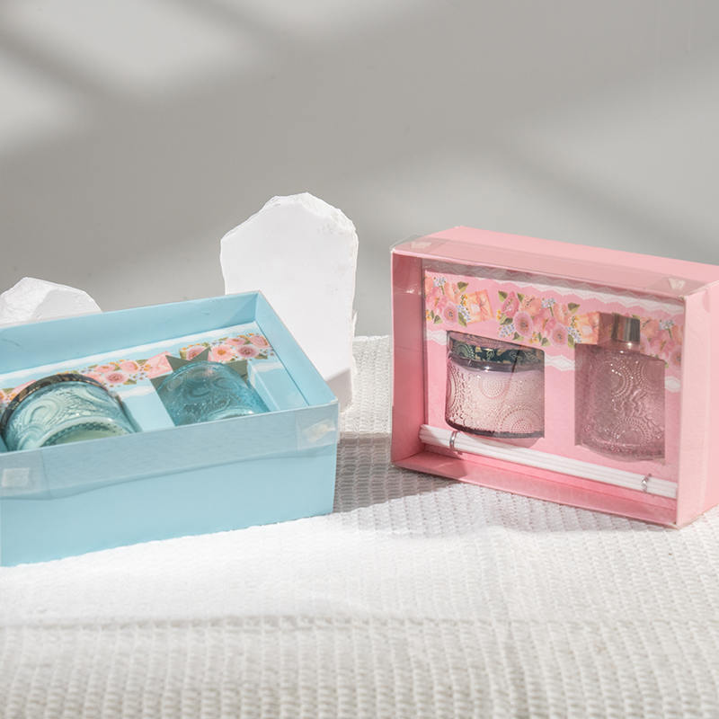 Set aroma botol kaca anggun Hari Ibu -penjual wewangian rumah