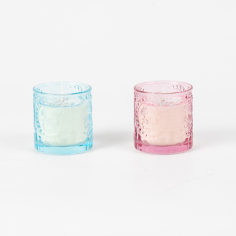 Lilin beraroma botol kaca anggun Hari Ibu -produsen lilin kedelai ramah lingkungan