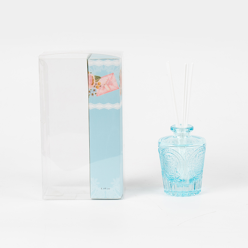 Penyebar buluh botol kaca bergaya hari ibu -penjual wewangian rumah